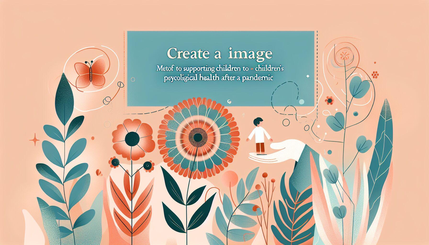 Pandemi Sonrası Çocukların Psikolojik Sağlığını Destekleme Yöntemleri